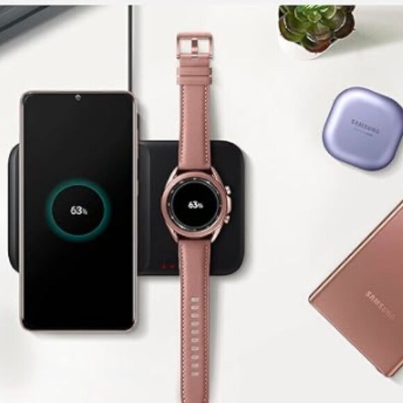 SAMSUNG WIRELESS CHARGER DUO PAD FAST CHARGING - Picture 1 of 9